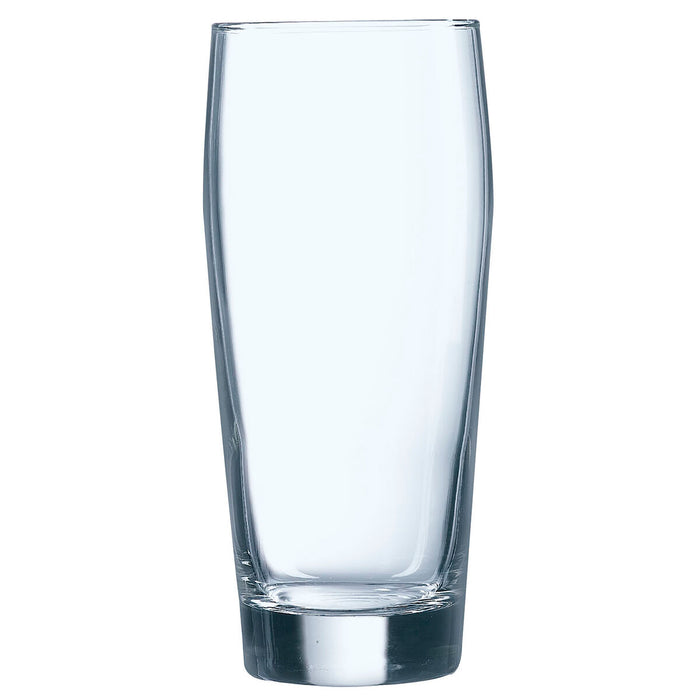 Ølglas Arcoroc Willi Becher Gennemsigtig Glas (12 enheder)