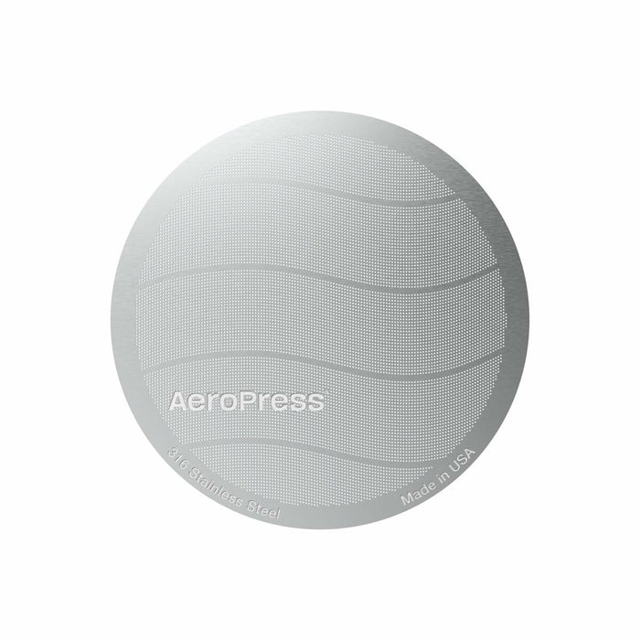 Filter til Kaffemaskine Aeropress 085276081885 Grå Rustfrit stål 1 Dele