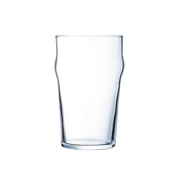 Ølglas Arcoroc Nonic Gennemsigtig Glas 280 ml (24 enheder)
