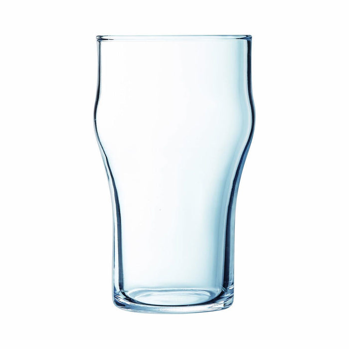 Ølglas Arcoroc Nonic Gennemsigtig Glas 340 ml (24 enheder)