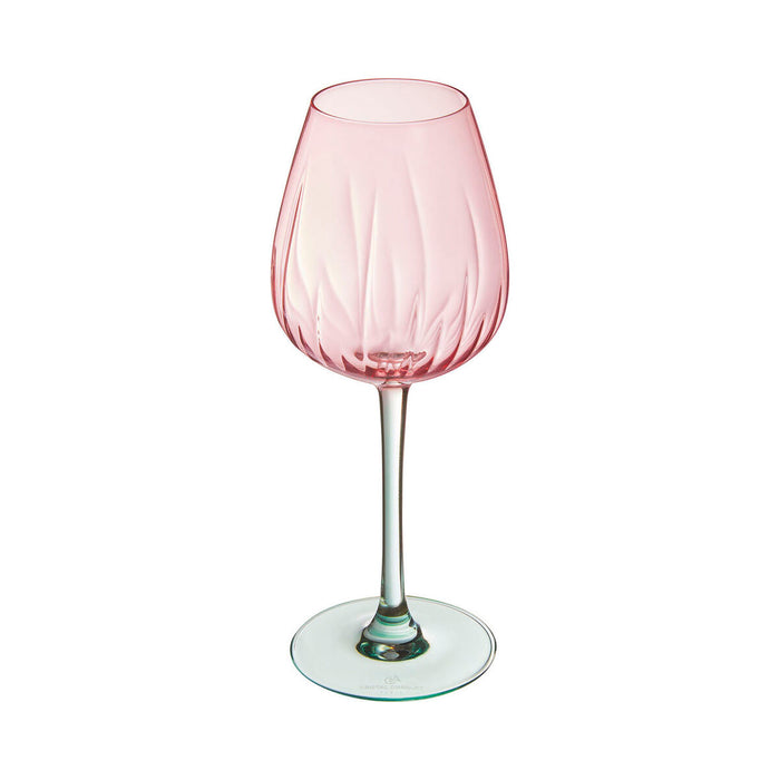 Vinglas Cristal d’Arques Paris Swirly Spring Pink Glas 470 ml (4 enheder)
