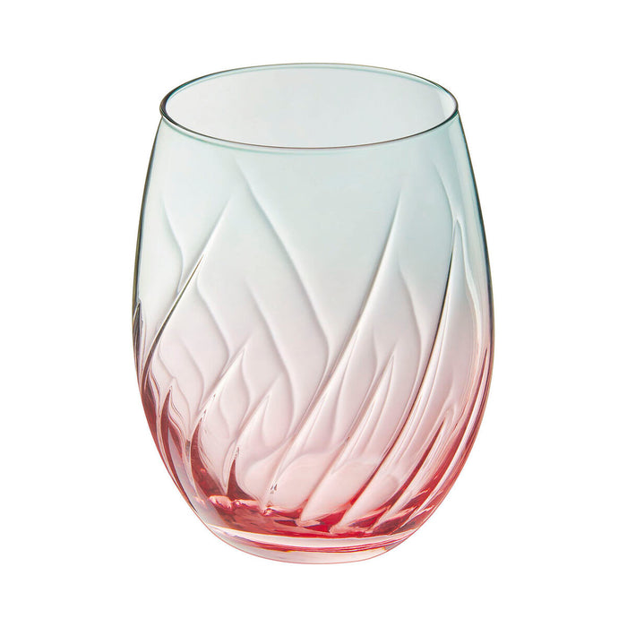 Vandglas Cristal d’Arques Paris Swirly Spring Pink Glas 360 ml (4 enheder)