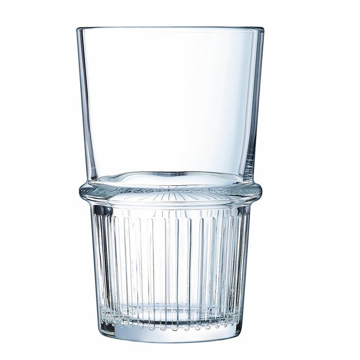 Glassæt Arcoroc New York 6 enheder Gennemsigtig Glas (47 cl)