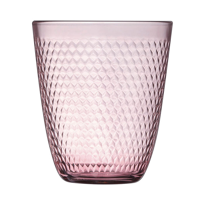 Glassæt Arcoroc Pampille Pink Glas 310 ml 6 enheder