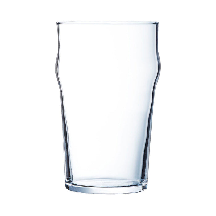 Glassæt Arcoroc Nonic Gennemsigtig Glas 280 ml (48 enheder)
