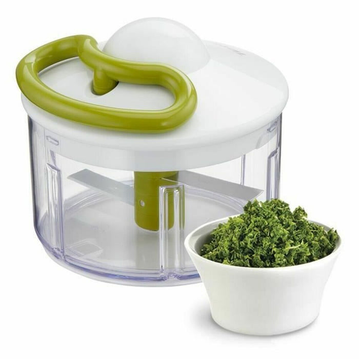 Mini manuel hakkemaskine med snor Tefal K1330404 Hvid Rustfrit stål Plastik