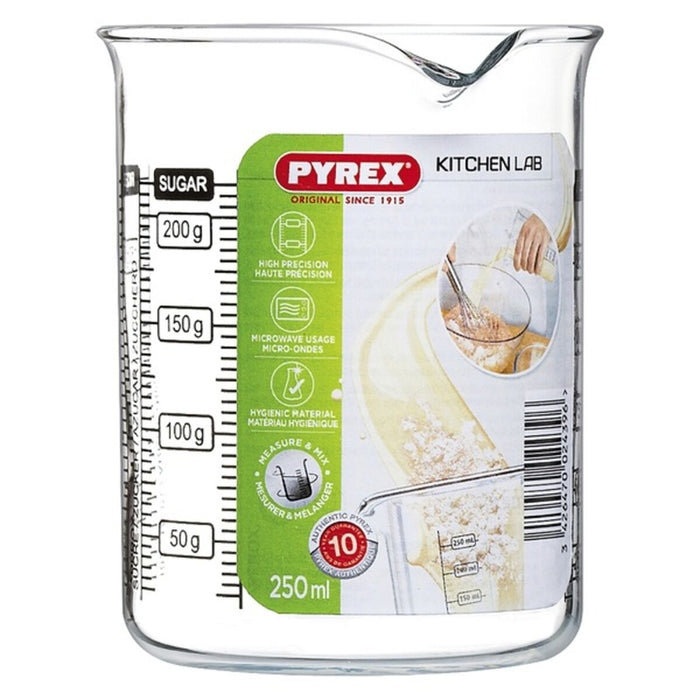 Glas Pyrex Kitchen Lab Gennemsigtig Glas