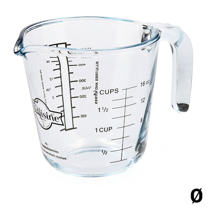 Målebæger Ô Cuisine Gennemsigtig Glas