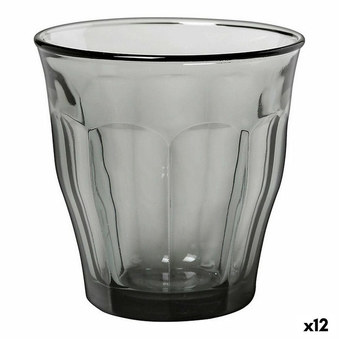 Glassæt Duralex Picardie Grå 6 Dele 250 ml (12 enheder)