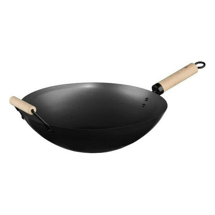 Wok Pande Secret de Gourmet Sort Rustfrit stål Ø 35 cm