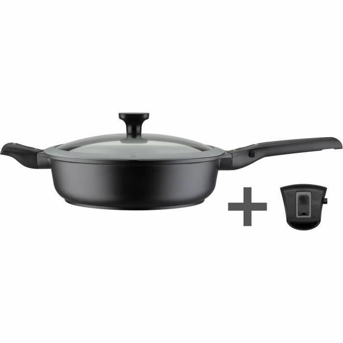 Stegepande GSW Easy Click Sort Aluminium Ø 28 cm 28 cm
