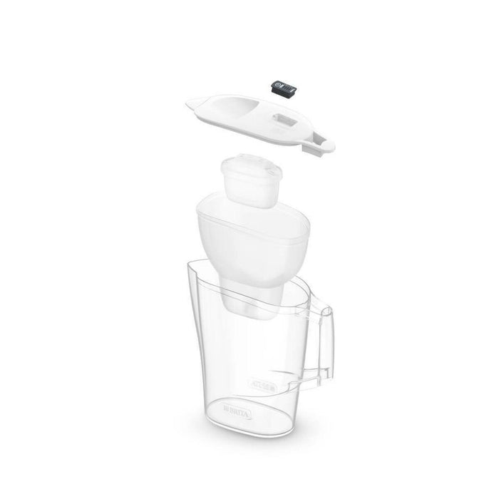 Kande Med Filter Brita 1056049 Hvid Gennemsigtig 2,4 L
