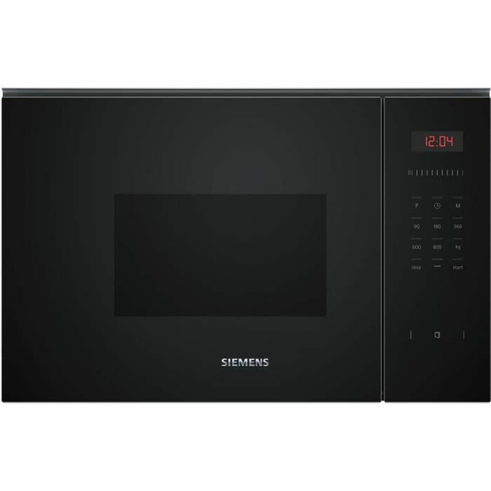 Mikrobølgeovnen Siemens AG BE523LMB1F Sort 800 W