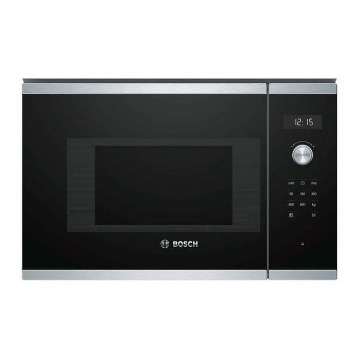 Mikrobølgeovnen BOSCH BFL524MS0 Sort/Sølvfarvet 800 W