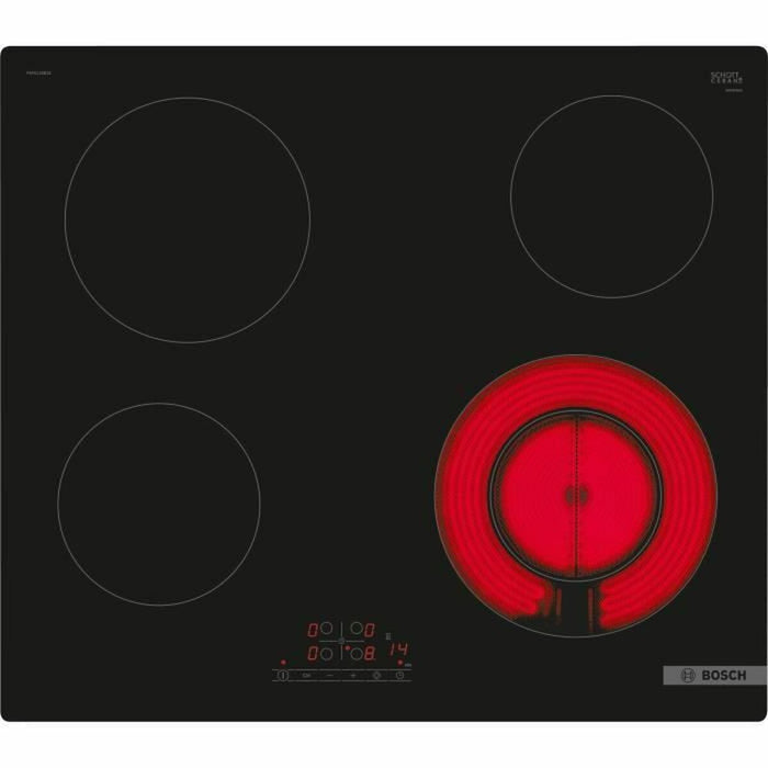 Plade i glaskeramik BOSCH PKF611BB8E 6600W (60 cm)