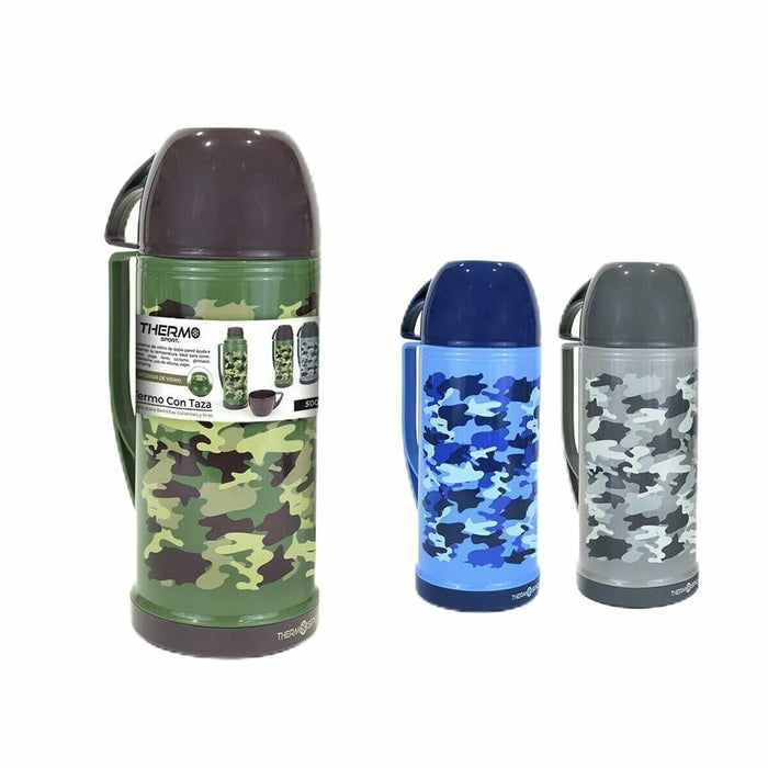 Rejse termo kolbe ThermoSport Multifarvet 12 enheder