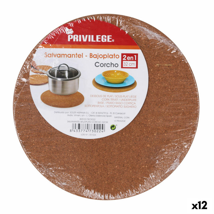 Dækkeserviet Privilege 32 x 1 cm (12 enheder)