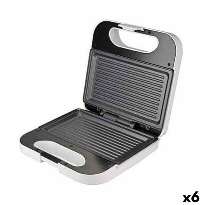 Sandwich Maker Grunkel SAN-GRILLNG Hvid 750 W (6 enheder)