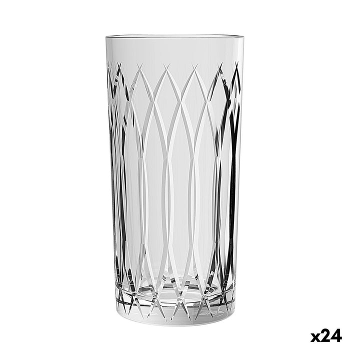 Glas La Mediterránea Phasai seu Gennemsigtig Glas 460 ml (24 enheder)