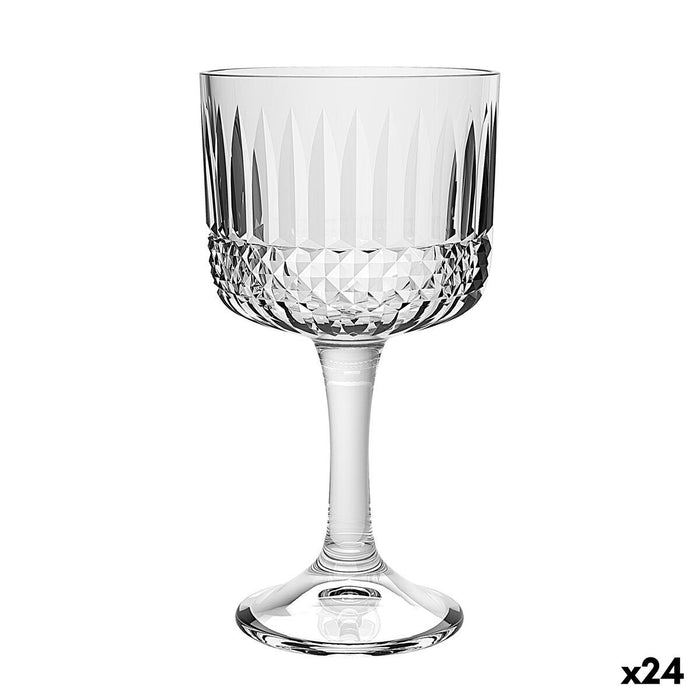 Vinglas La Mediterránea Phasai geneve Gennemsigtig Glas 500 ml (24 enheder)