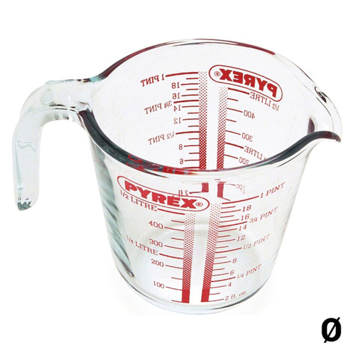 Målebæger Pyrex Classic Vidrio Gennemsigtig Glas