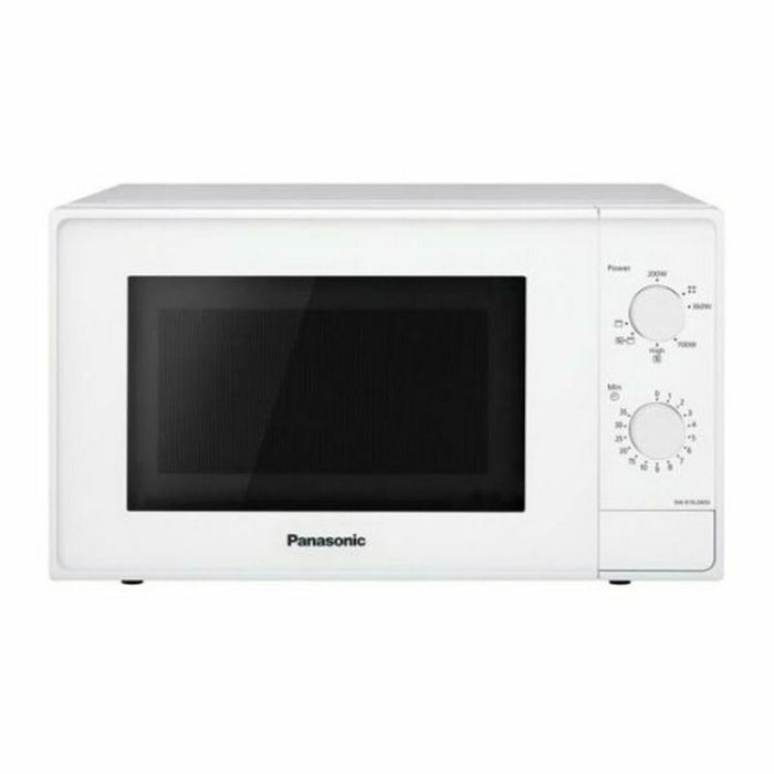 Mikrobølgeovnen med Grill Panasonic NN-K10JWMEPG 20 L Hvid 800 W 20 L