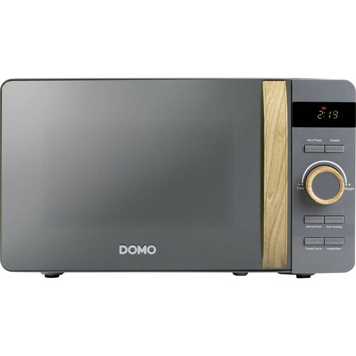 Mikrobølgeovnen DOMO DO3420 Grå 700 W 20 L