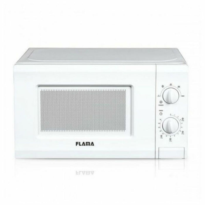 Mikrobølgeovnen Flama 1817FL 20 L 700W Hvid 700 W 20 L
