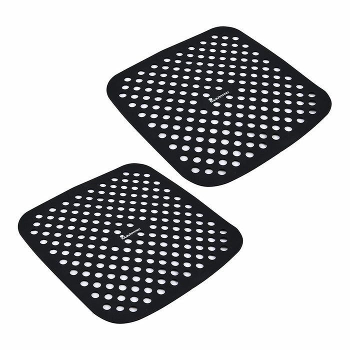 Baking mat Masterpro bgmp-7701 Sort Silikone 19 x 19 cm (2 enheder)