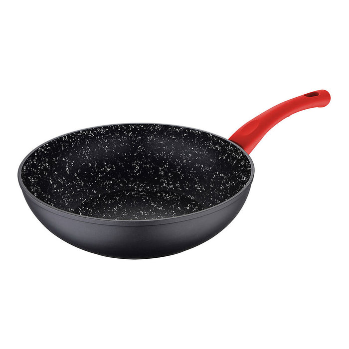 Wok Pande San Ignacio toledo Sort Smedet aluminium Ø 20 cm