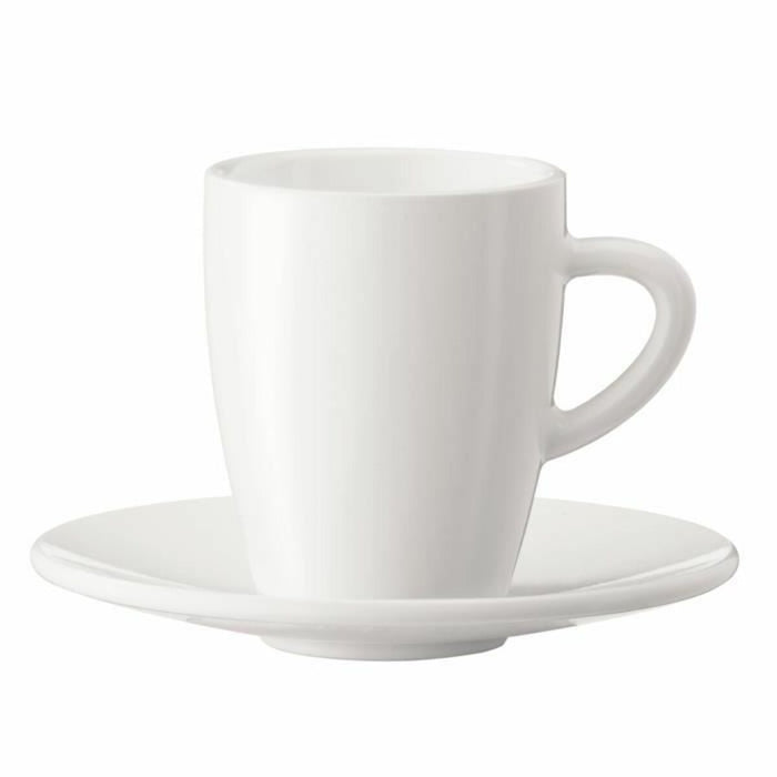 2 Dele kaffekopsæt Jura 85 ml Hvid (2 enheder)