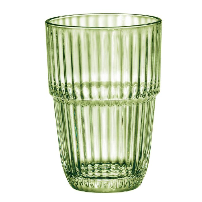 Vandglas Bormioli Rocco Barshine Grøn Glas 380 ml (6 enheder)
