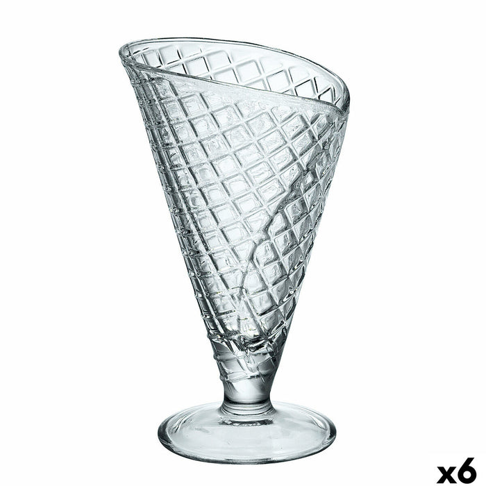 Is og Milshake Glas Bormioli Rocco Gelato Glas 210 ml (6 enheder)
