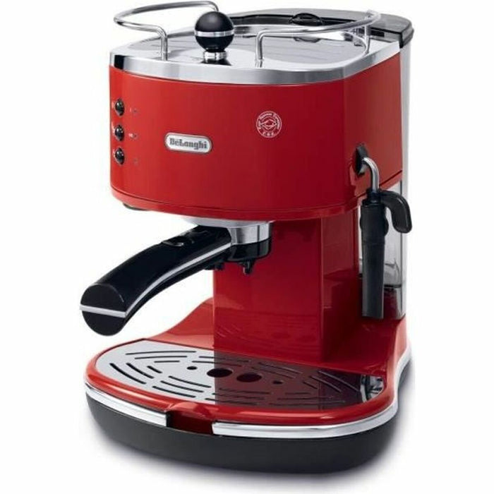 Hurtig manuel kaffemaskine DeLonghi ECO311.R Rød