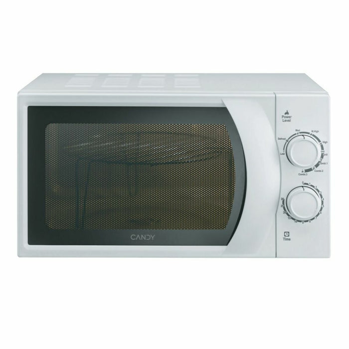 Mikrobølgeovnen med Grill Candy 38000120 Hvid 700 W 20 L