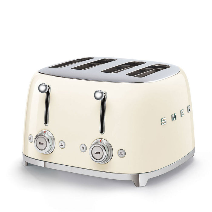 Brødrister Smeg TSF03CREU Flødefarvet 2000 W 50erne