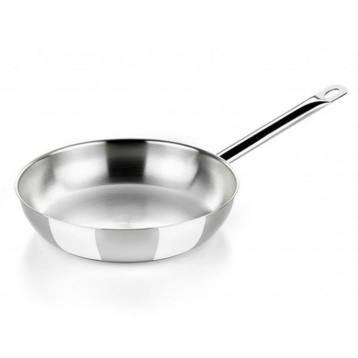 Wok Pande BRA A121613 Ø 26 cm Sølvfarvet Rustfrit stål