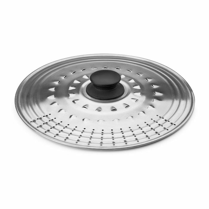 Stegepande låg Ibili 714231 Ø 30 cm Metal Rustfrit stål