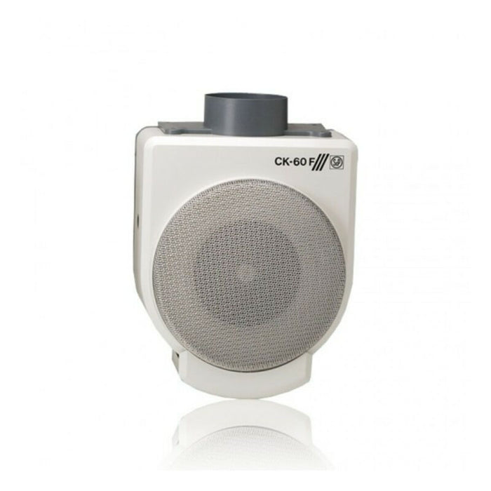 Emhætte S&P CK-60F 160W 625 m3/h 50Hz Hvid Sort