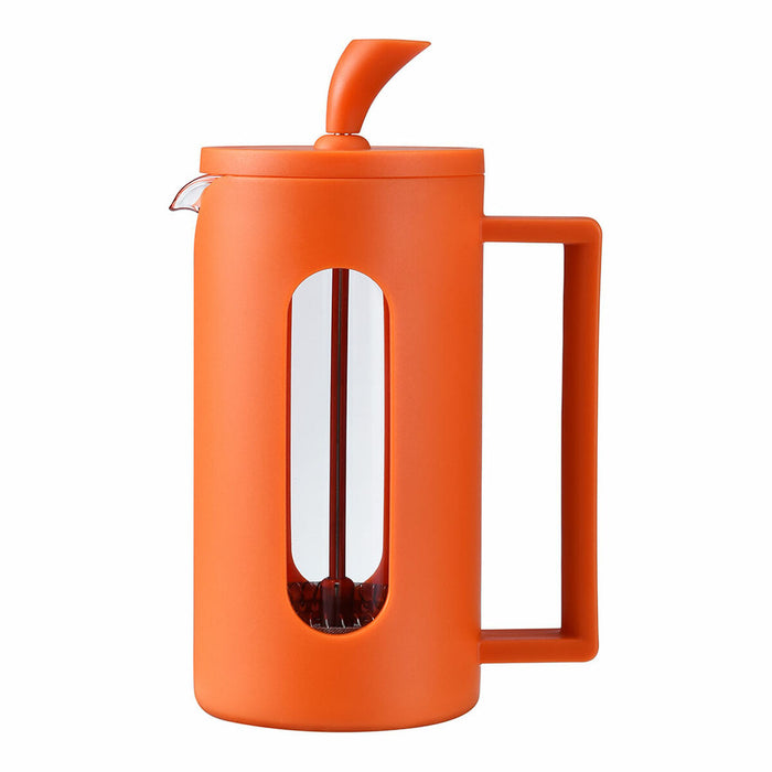 Tekande Oroley Orange Rustfrit stål Borosilikatglas 350 ml