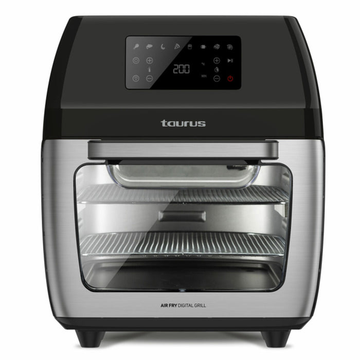 Gryde uden Olie Taurus DIGITAL12C Sort 1300 W 1700 W 12 L