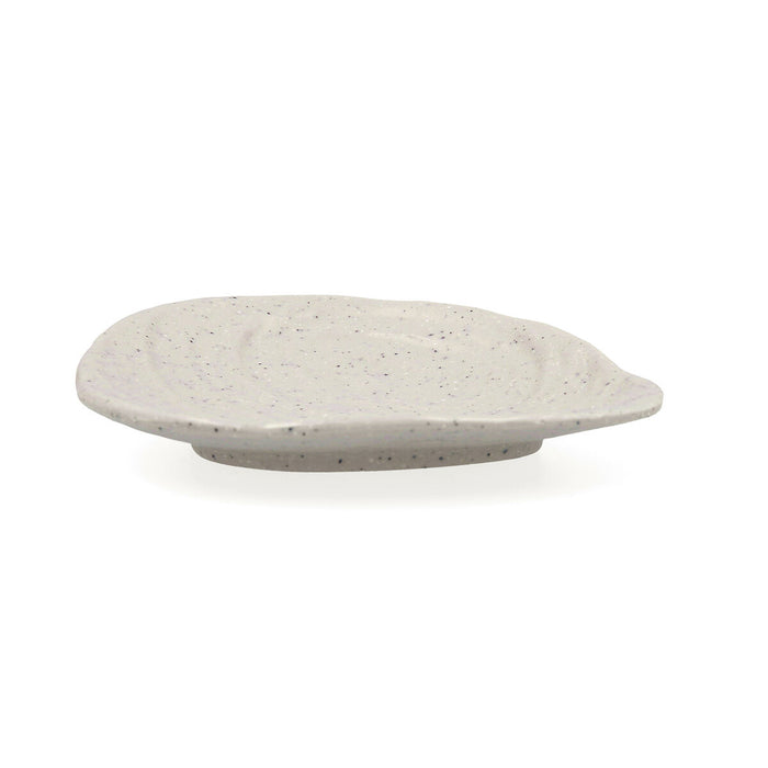 Flad Plade Bidasoa Ikonic Grå Plastik Melamin 16 x 12,7 x 2,3 cm (12 enheder) (Pack 12x)