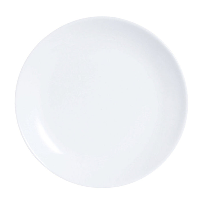 plade Luminarc Diwali 6 pcs Hvid Glas 19 cm
