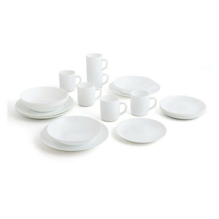 Spisestel Luminarc Zelie Hvid Multifarvet Glas 24 Dele 25 x 20 x 19 cm (24 pcs)