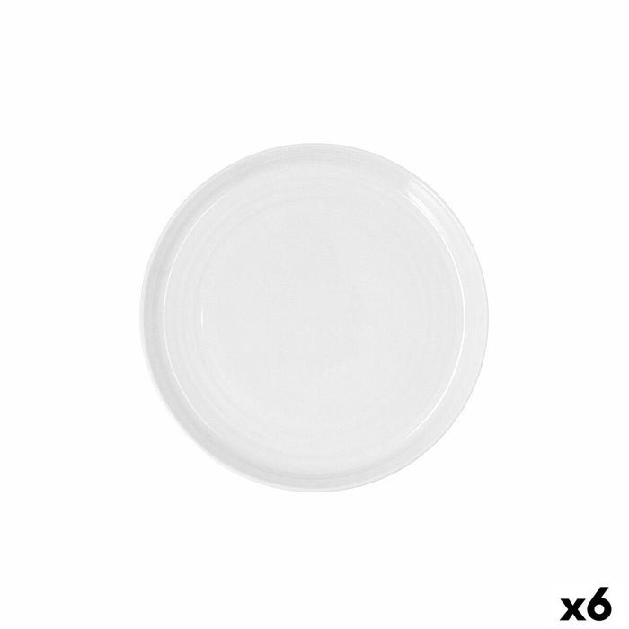 Plosek krožnik Ariane Artisan Keramik Hvid Ø 27 cm (6 enheder)