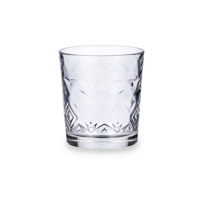 Vandglas Quid Rombos Gennemsigtig Glas 260 ml (6 enheder)