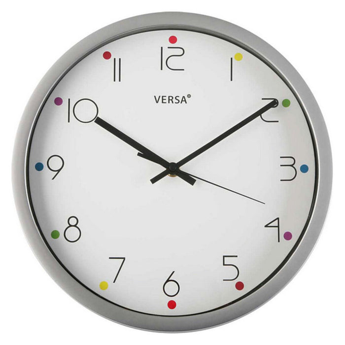 Vægur Versa Plastik (0,4 x 30,5 x 30,5 cm)