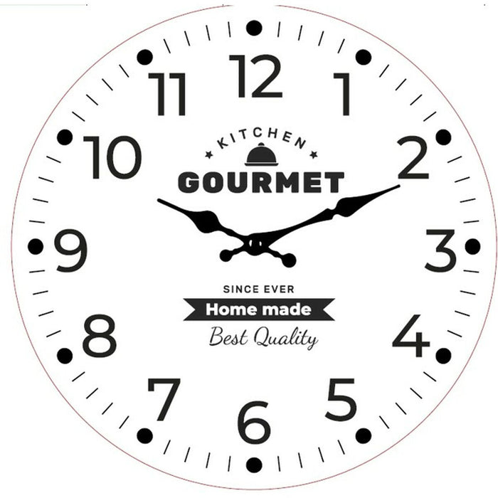 Vægur Versa Gourmet Træ 4 x 30 x 30 cm