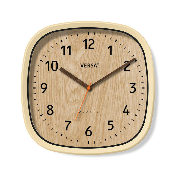 Vægur Versa Plastik 4,8 x 31 x 31 cm
