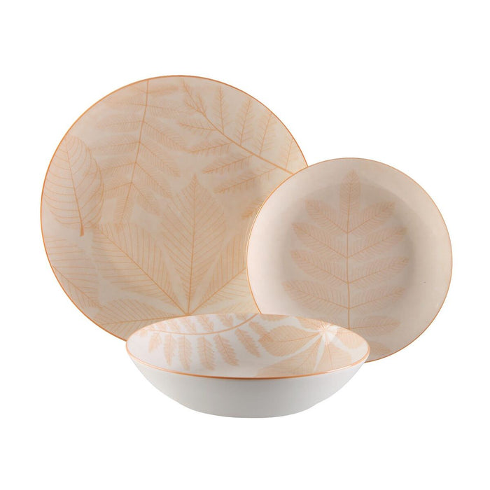 Spisestel Versa Aylen Beige Porcelæn 18 Dele